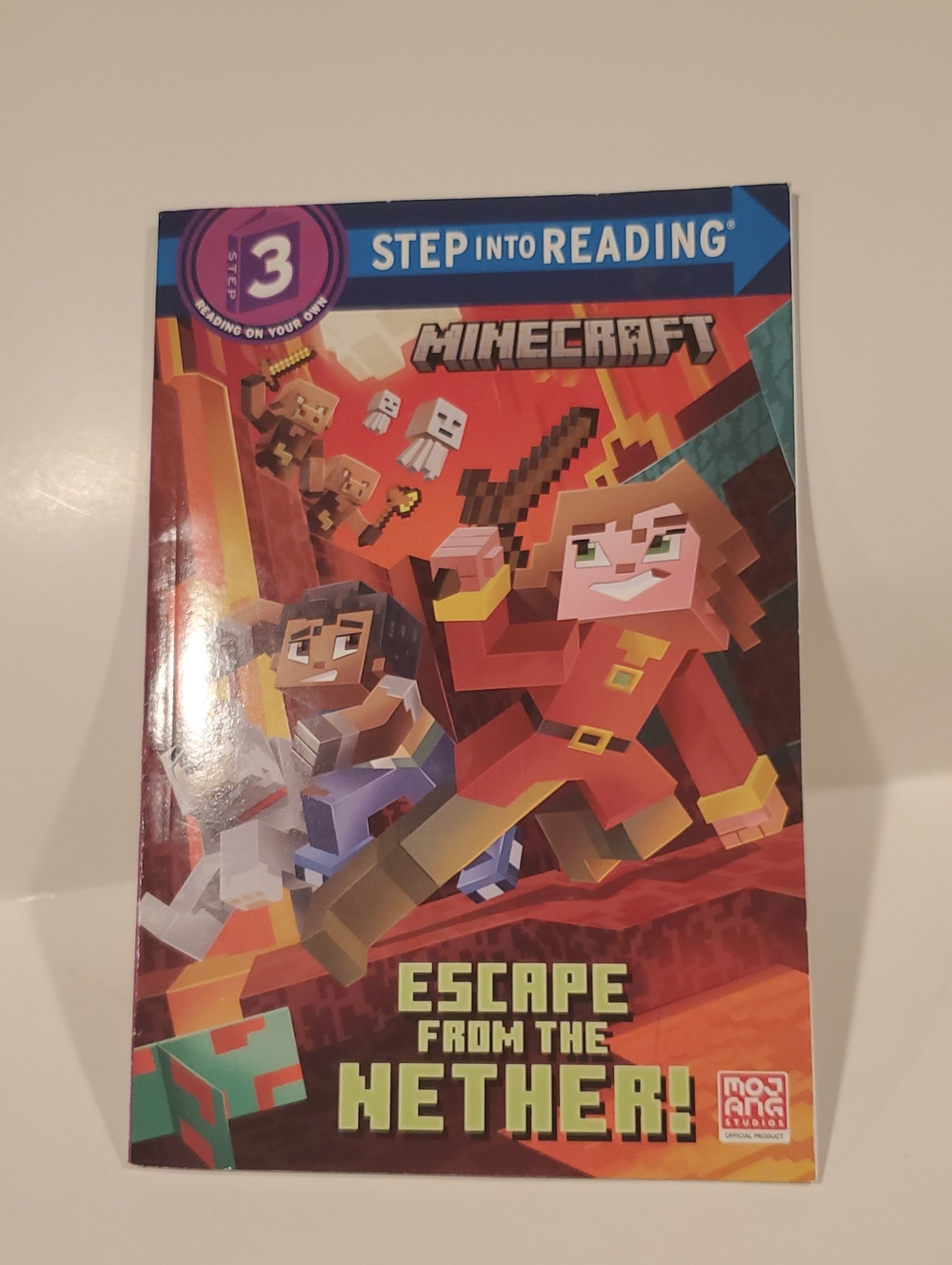 Minecraft Step into Reading: Escape from the Nether! - Paperback
